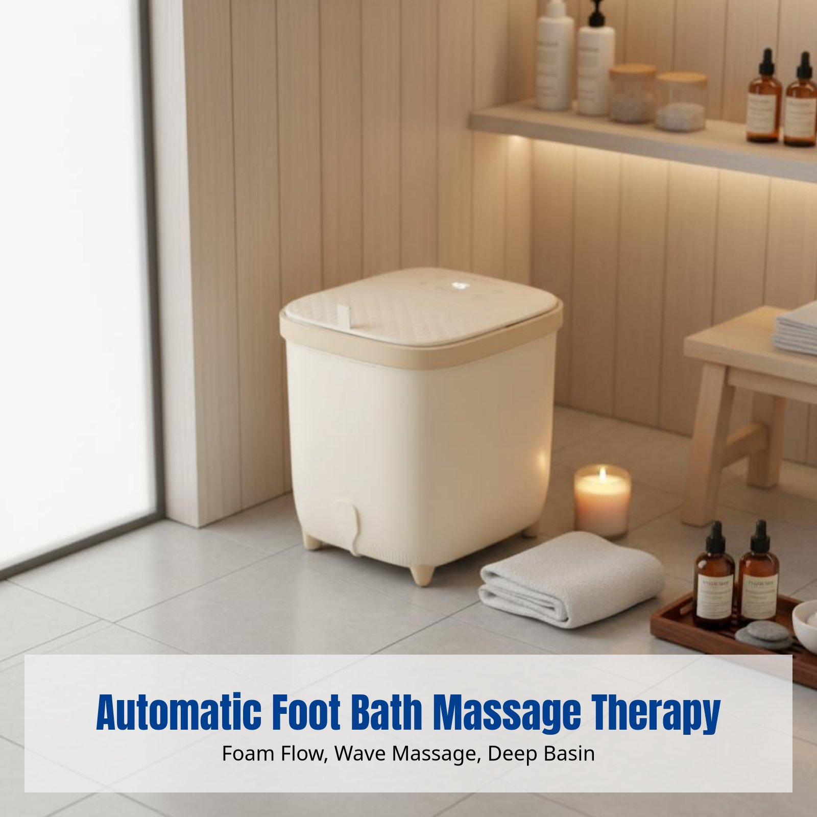 Foot Spa Tub, Electric Massage - Spa Wellness Design avis et prix
